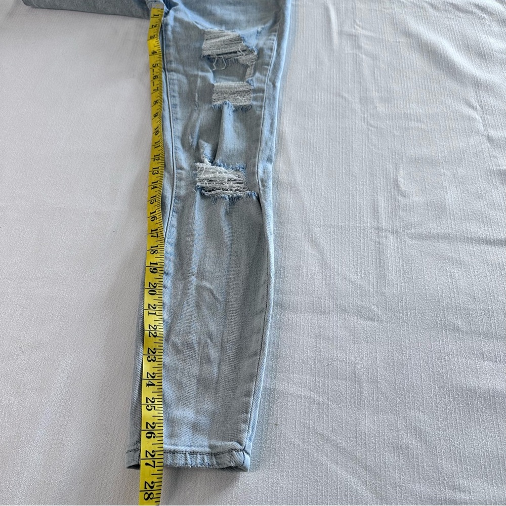 Judy Blue Skinny Fit High Rise Jeans‎ size 29 women’s distressed stretch - Picture 5 of 8